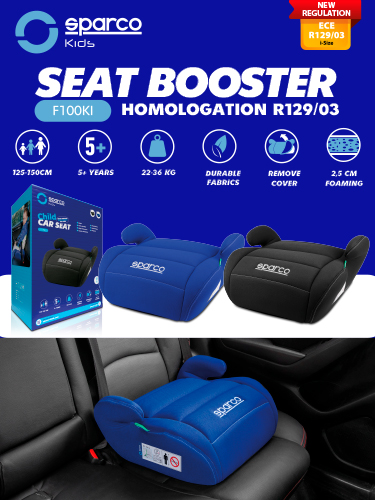 SPARCO F100KI SEAT BOOSTER